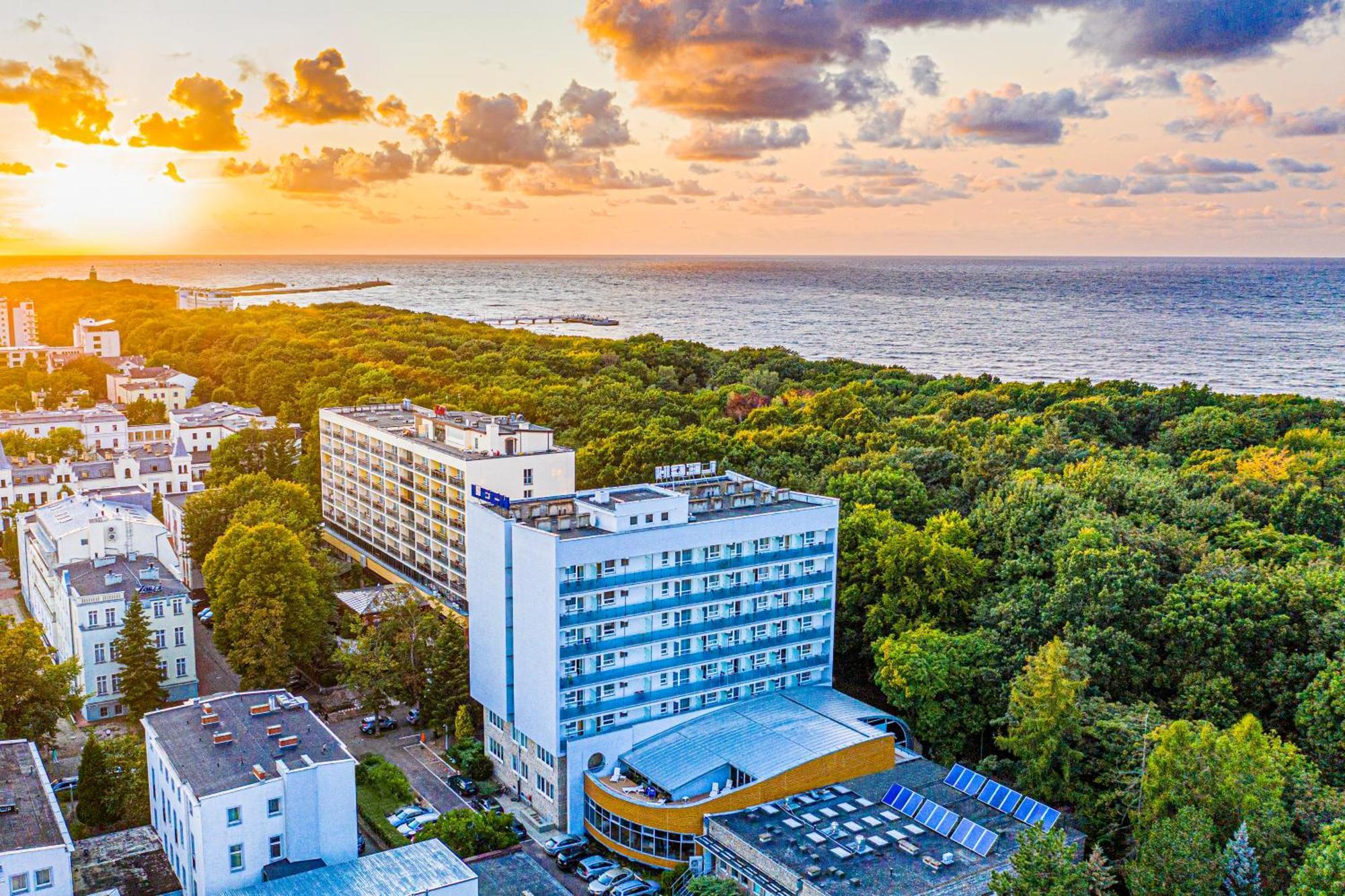Hotel Sanatorium Uzdrowiskowe Lech Kołobrzeg Esterno foto